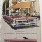 1965 Pontiac Grand Prix Magazine Advertisement