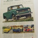 International Scout Original Magazine Print Advertisement