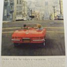 Chevy Corvette Vintage Magazine Advertisement