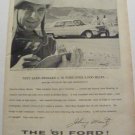 Vintage 1961 Ford Original Magazine Advertisement