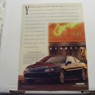 Mazda MX-3 GS Original Magazine Print Advertisement