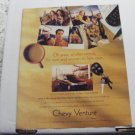 1998 Chevy Venture Original Magazine Advertisement
