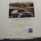 Ford Taurus Wagon Original Magazine Print Advertisement