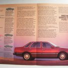 Ford Tempo Original Magazine Print Advertisement 1986