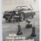 MGB Vintage Magazine Advertisement