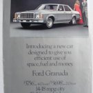 Ford Granada Vintage Magazine Advertising