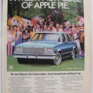 Chevy Malibu Original Magazine Print Advertisement 1979