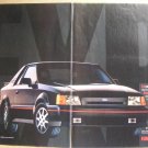 Ford Escort EXP Original Magazine Print Advertisement