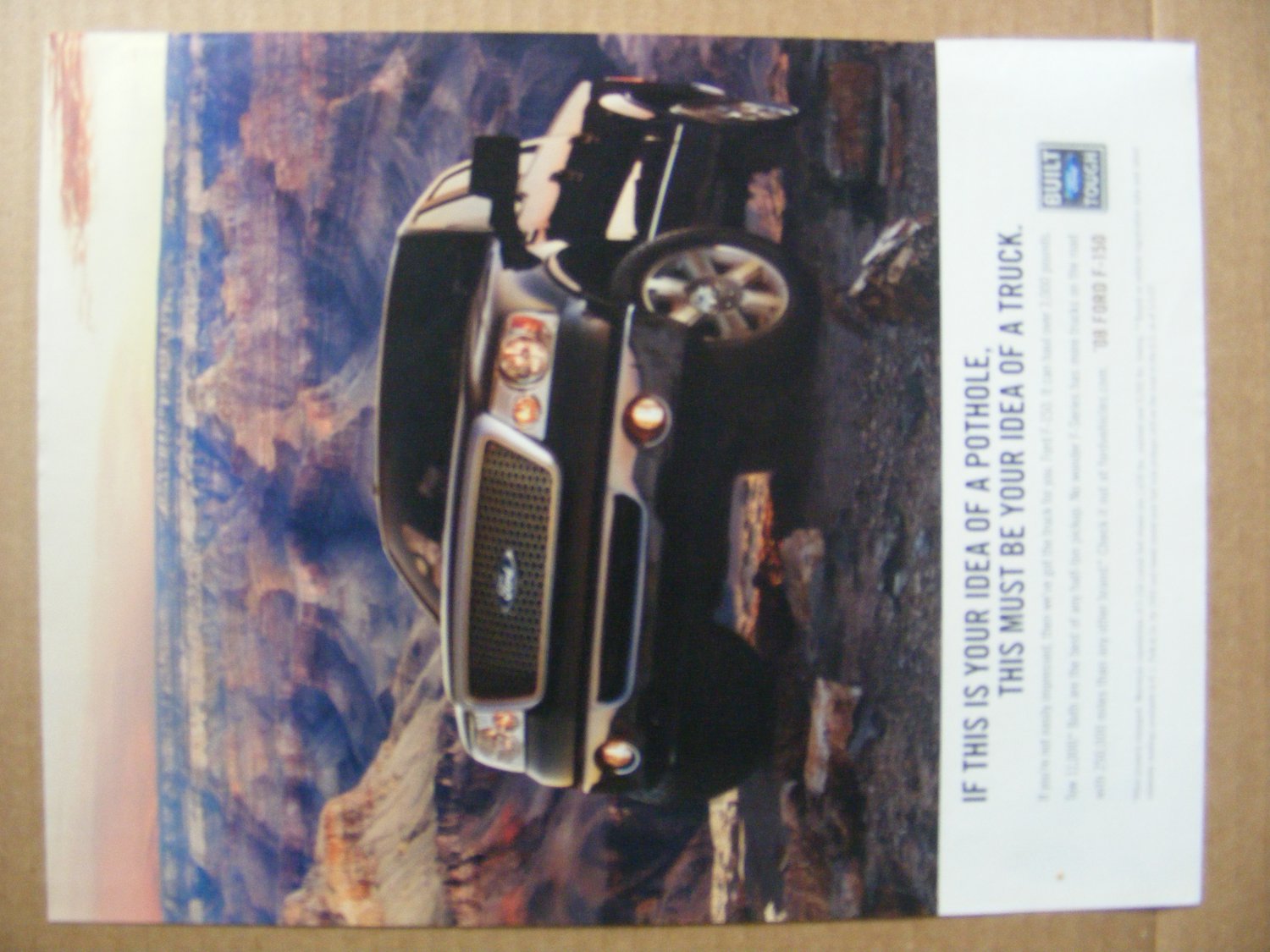 Ford The New F-150 magazine advertisement 2008