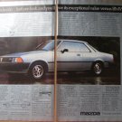 Mazda 626 Original Magazine Print Advertisement
