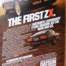 Datsun ZX original print magazine advertisement