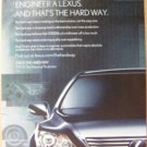 Lexus original print magazine advertisement