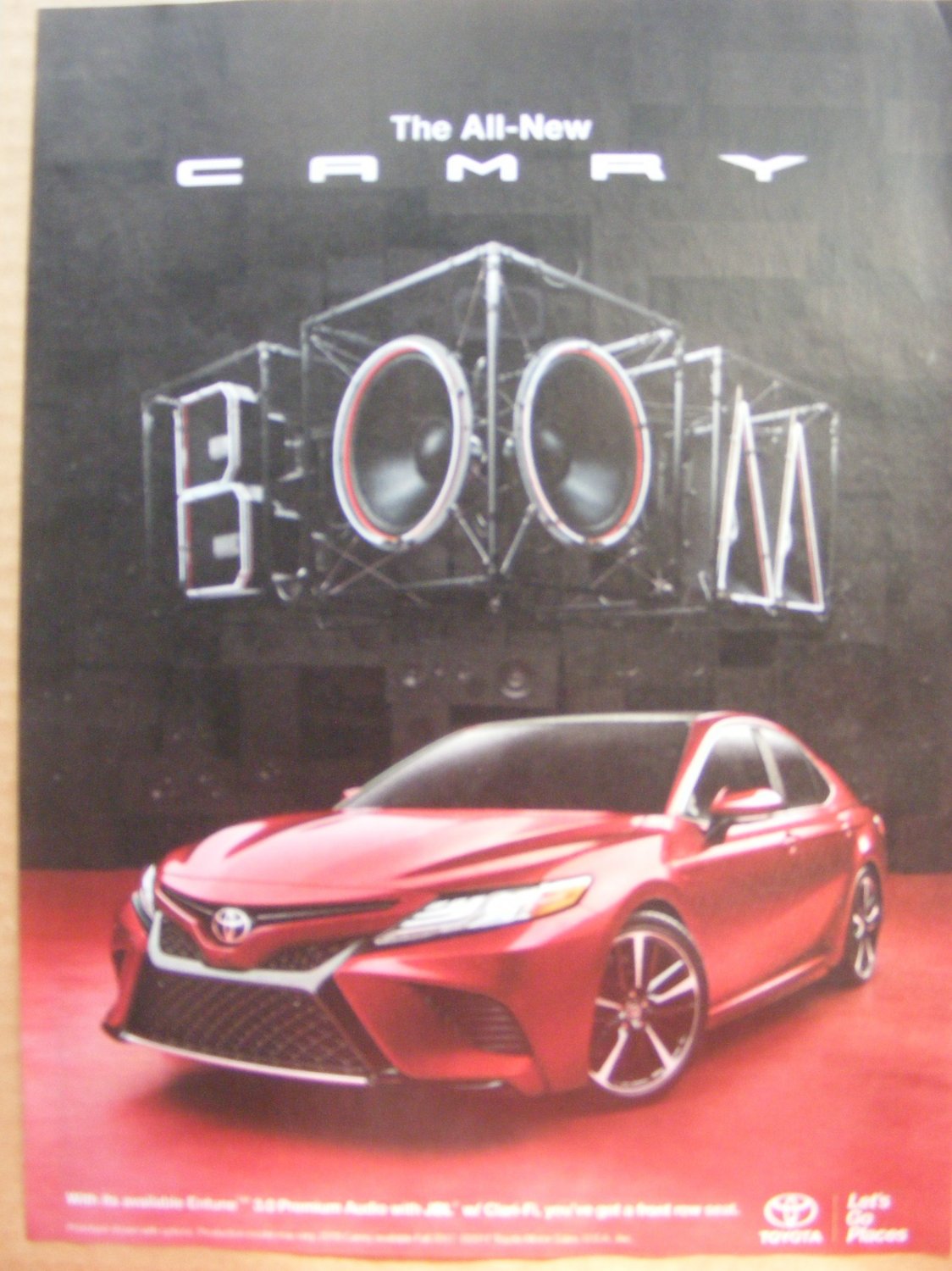 Toyota Camry Magazine Advertisement -All New
