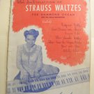 Ethel Smith's Selection Of Strauss Waltzes Hammond Organ 1948 Songbook Piano