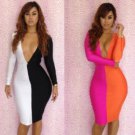 low cut dress