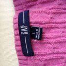 Ladies Gap sweater- pink color, size L