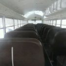 School bus chairs bench seats excellent conditions international yellow pony usa