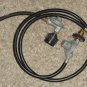 Lot of 2 Propane regulator LP setups heating grilling cooking furnace fireplace
