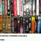 Vcr movies vhs tapes movie lot bundle bulk films lots show NO dvd blue ray discs