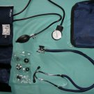 Stethoscope blood pressure gauge arm wrap doctors nurse medical assistant check