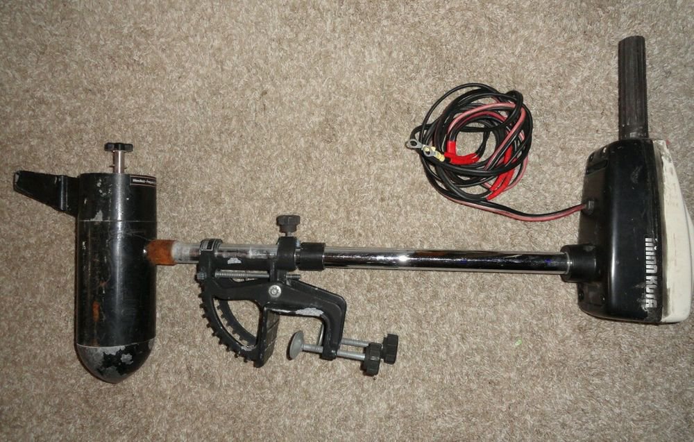 Minnekota 12v electric trolling motor short shaft kayak canoe boat