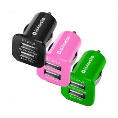 id America Dual USB Car Charger