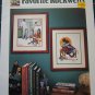 Vintage Norman Rockwell Cross Stitch Embroidery Patterns Before The Shot & Spooners
