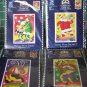 4 New USA Christmas Stamp Collection Craft Kits DMC Counted Cross Stitch
