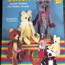 Plastic Canvas Patterns STITCH A BEAR Jointed Teddy Book 184 Baby Panda Toy