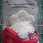 New Easy To Make Pre Made Doily Christmas Ornaments Kit Mini Photo Frames Bells 142