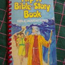 Vintage 1980's Flip A Bible Story Book Adventures Children's Scriptures Spiritual Stories