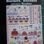 200 Vintage Cross Stitch Patterns Learn TO Design Borders Floral Kitchen Cat Sheep