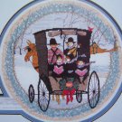 P Buckley Moss Cross Stitch Embroidery Pattern Christmas Carol Sampler 113 Vintage