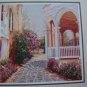 Vintage Cross Stitch Pattern South Battery View Villa Landscape Village # 12