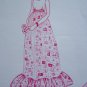 Uncut Vintage Pacifica Hawaiian Muu Muu Dress Sundress Ruffle Hem Sewing Pattern 3011
