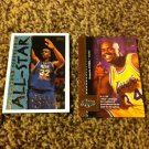 Shaquille O'Neal 1994 Topps All Star & 1997 Upper Deck Lakers