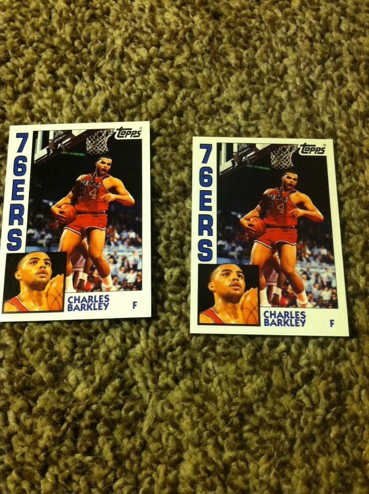 Charles Barkley Topps Archives 1993 Rookie Reprint