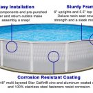 Barbados 48" x 18 ft. Round Steel Above Ground Pool