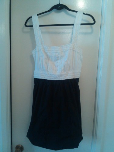 BCBG Max Azria black and white dress, size 10