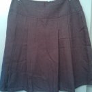 Dockers purple tweed pleated skirt, size 10