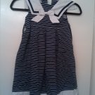 Rare Editions navy and white sailor dress, size 5
