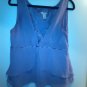 Old Navy lavender chiffon blouse, size M