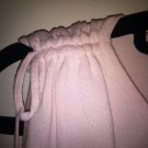 Banana Republic Pink Sweater Tank with Gathered Detail on Sleeves, size M