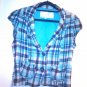 Ashley short-sleeved plaid jacket, size L