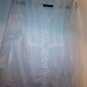 Love Squared ivory blouse with smocking, size L