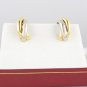 Cartier Tri Color Earrings