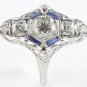 Classic 1920s Diamond Platinum Ring