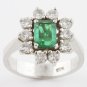Emerald and Diamond Ring