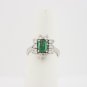 Emerald and Diamond Ring