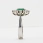 Emerald and Diamond Ring